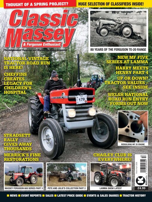 Title details for Classic Massey & Ferguson Enthusiast by Kelsey Publishing Ltd - Available